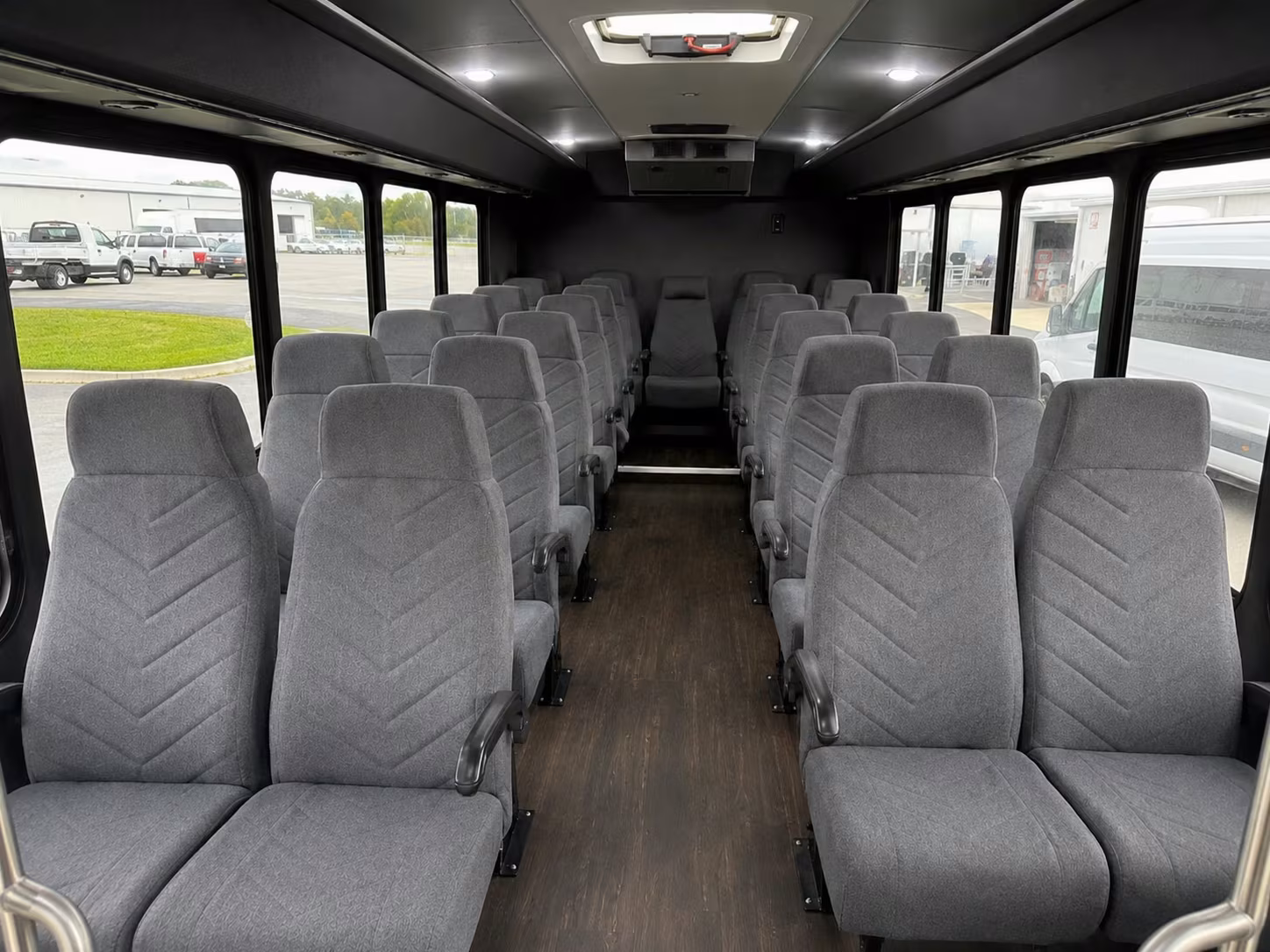18 passenger minibus inside