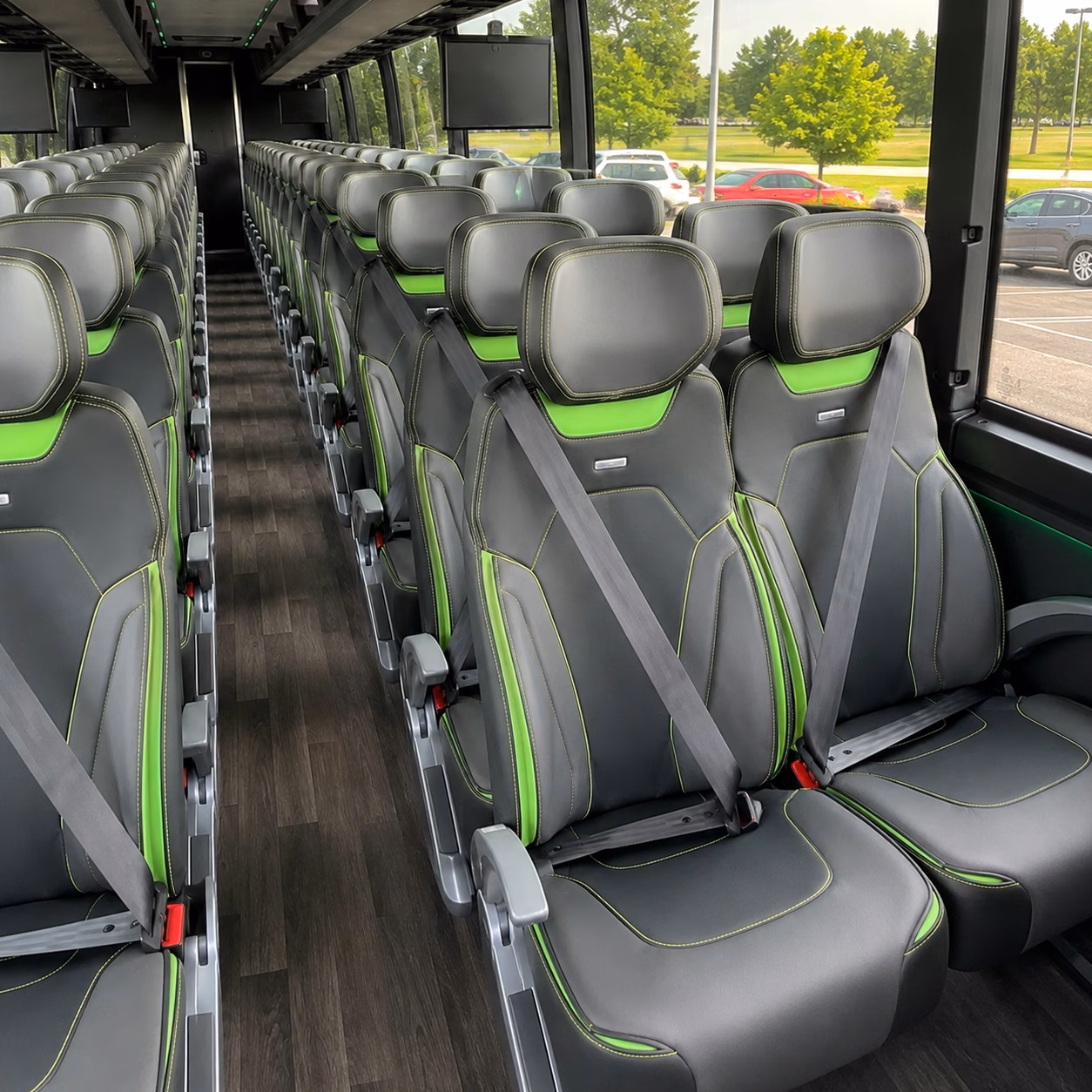 menifee charter bus rental inside