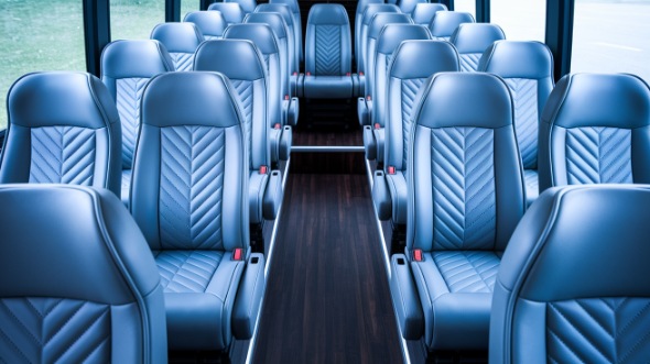 menifee 15 passenger minibus interior