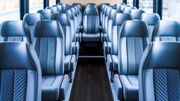 menifee 20 passenger minibus interior