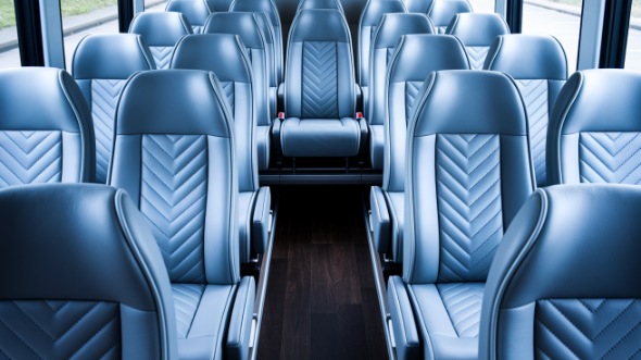 menifee 28 passenger minibus inside