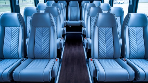 menifee 30 passenger minibus inside