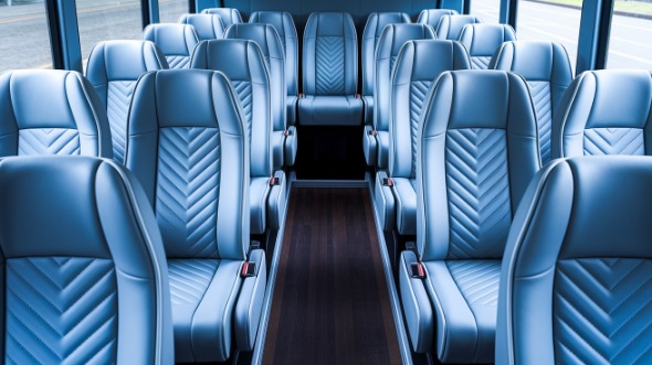 menifee 30 passenger minibus interior