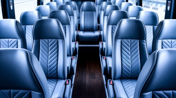 menifee 35 passenger minibus inside