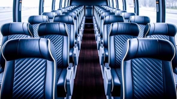 menifee 54 passenger charter bus inside