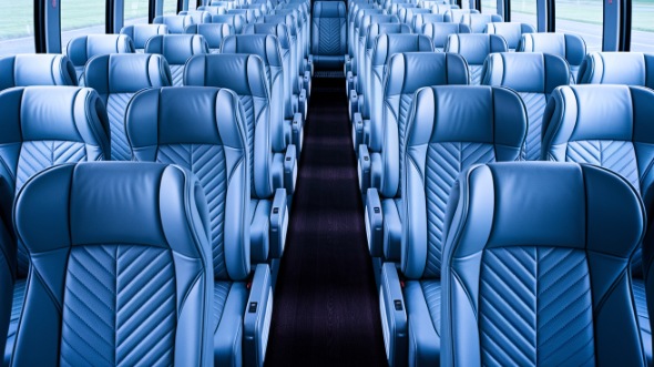 menifee 54 passenger charter bus interior