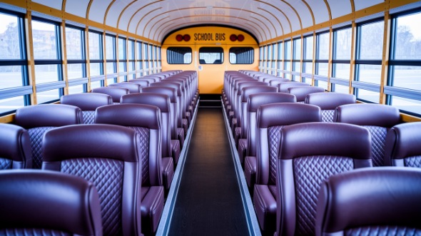 menifee school bus rental inside