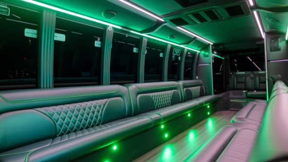 menifee sprinter limo rental inside